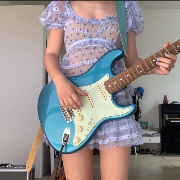 FOR LOVE & LEMONS Harper Ruffle Slip Dress - Picture 15 of 16